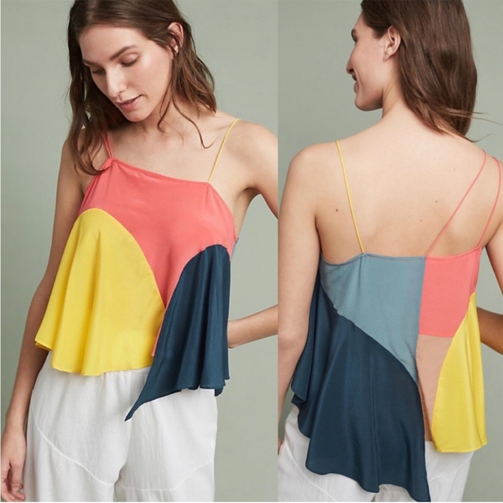 Anthropologie Lilka silk cami, Small, worn once!  This is one of a kind!